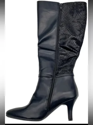 Karen Scott Freylyn‎ Buckled Dress Boots Black thumbnail 2