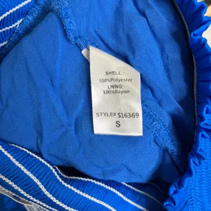 Mustard Seed Blue Tiered Mini Skirt Size Small thumbnail 4