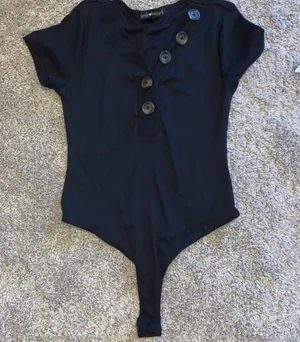 Black Bodysuit Size M thumbnail 1