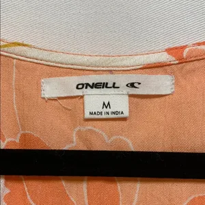 O'Neill Orange Ruched Crop Top thumbnail 2