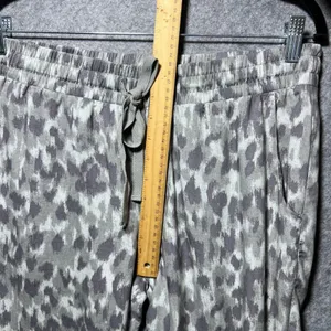 Cloth & Stone Jogger Pants Gray‎ Animal Print Drawstring M Tencel Lyocell thumbnail 5