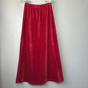 Vintage Long Red Velvet Skirt Juniors M Fits Size XS Maxi A-line Whimsigoth Y2K thumbnail 3