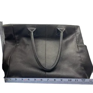 ILI NEW YORK and TORONTO dark brown genuine leather tote bag thumbnail 13