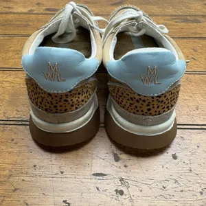 Madewell Kickoff Trainer Sneakers Womens Size 6.5M Faraway Sky Multi‎ NA848 thumbnail 2