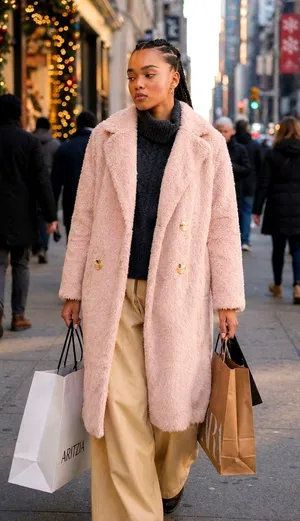 Free People Cuff it Coat Pink size S thumbnail 1