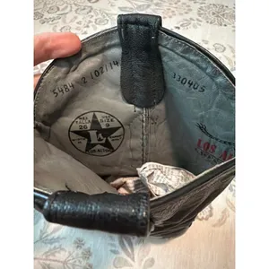 Los Altos Western Cowboy Boot Women's US Size 9 M RIGHT BOOT ONLY Ostrich thumbnail 4