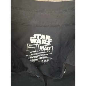 Star Wars Polo Shirt Mad Engine Long Sleeve Baby Yoda Collared Cropped Medium thumbnail 5
