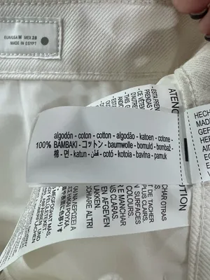 NWT Zara White Cotton Shorts M High Waist Tailored Coastal Minimalist Summer thumbnail 4