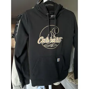 Carhartt Midweight Relaxed Fit Hoodie Sweatshirt Black C Logo Graphic Womens 3X thumbnail 5