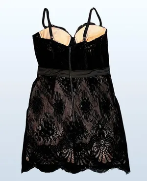 Revolve NWOT x Chrissy Teigen Love By the Moon Lace Corset Mini Dress, Small thumbnail 6