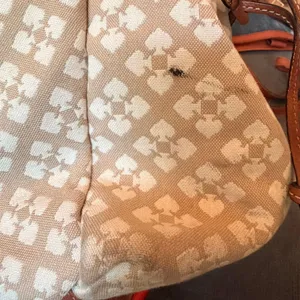 Kate Spade New York Spade Flower Jacquard Canvas Large Tote Diaper Weekender thumbnail 8
