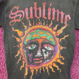 Sublime Sun Logo Gray T- Shirt Small thumbnail 2