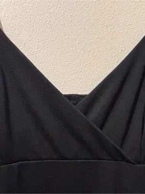 Younique Black High-Low Ruffle Slip Dress- Medium thumbnail 6