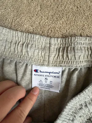 Champion Gray Logo Jogger Sweatpants – Size XL thumbnail 3