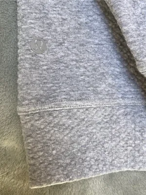 Lululemon All yours hoodie bubble dot grey activewear loungewear training gym 8 thumbnail 10