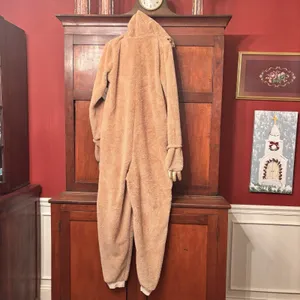 Celebrate Halloween Sloth Union Suit Womens L 12-14 Plush Hooded Pajama‎ Costume thumbnail 8