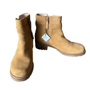 Cole Haan Catherine Ankle Bootie Waterproof Brown Suede Leather Women's 7.5‎ thumbnail 2