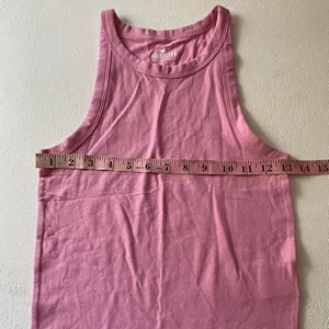 Hollister Must-Have Pink High Neck Tank Top Women’s S Y2K Fitted Basic thumbnail 5