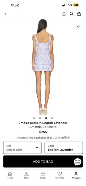 Amanda Uprichard Dress  thumbnail 2
