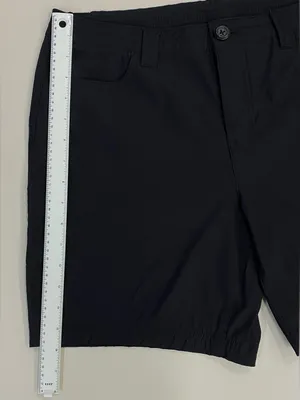 Eddie Bauer Women’s Black Hiking Trail Shorts 10 Nylon Zip Pocket Outdoor thumbnail 9