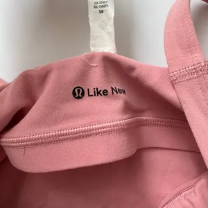 Lululemon Align Tank Pink Puff Cropped Strappy Nulu Fabric Size XS / 2 W1CW8S thumbnail 2