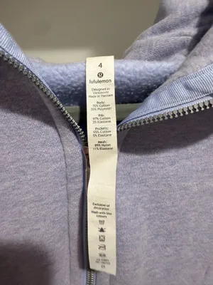 Lavender Lululemon Zip-Up thumbnail 3