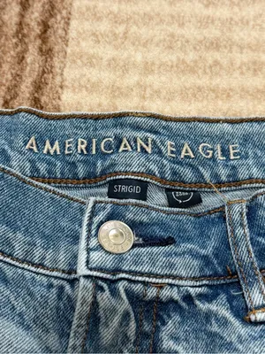 AE Relaxed Short Size 4 Denim thumbnail 4