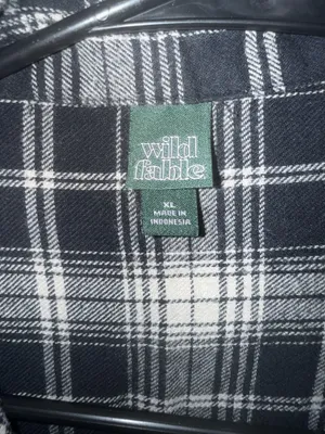 Wild Fable Plaid Top thumbnail 2