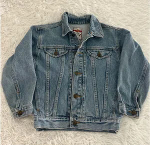 Vintage Warner Bros Looney‎ Tunes jean denim jacket M thumbnail 1