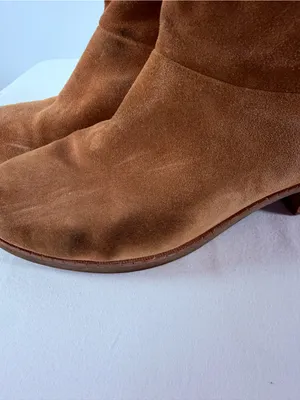 Ugg Darling Suede Pull‎ On Ankle Boot in Brown Size 9 thumbnail 5