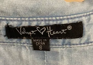 Velvet Heart s Chambray Top thumbnail 4