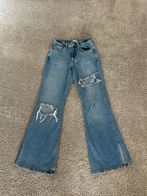 Forever 21 Low-Rise Ripped Jeans thumbnail 3