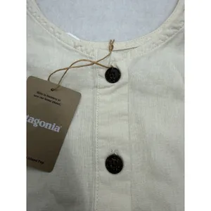 Patagonia Women's Garden Island Top Whole Weave Natural Size XL NWT thumbnail 8