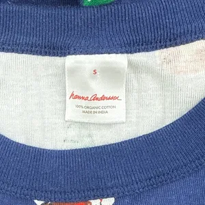 Hanna Andersson Heirloom‎ Ornaments Organic Cotton Long John Pajama Top Small thumbnail 6