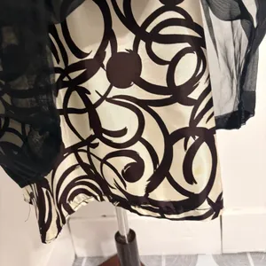 American Vintage Reworked Vintage Strapless Black Evening Dress thumbnail 3