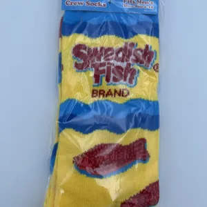 Novelty Crew Socks Candy Favorites Size 6/7-12 Candy 4 Pairs Fun Colorful New thumbnail 4