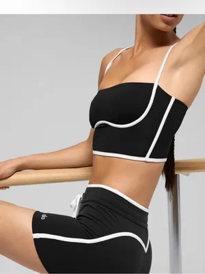 ALO Airbrush Streamlined Bra Tank NEW thumbnail 2