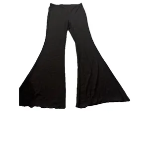 Wild Fable Mesh High Waist Flare Cover Up Pants Womens Small Black thumbnail 4