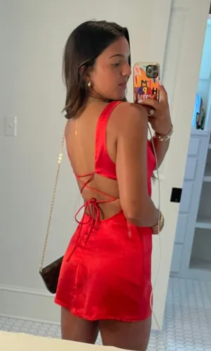 Princess Polly Red Dress thumbnail 5
