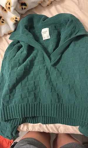 Abercrombie Sweater Knit Collared thumbnail 1