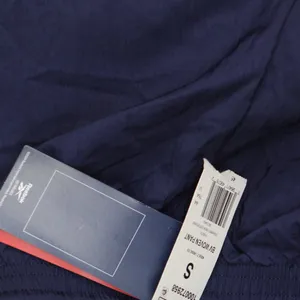 NWT Reebok Womens Colorblock Nylon Track Pants IT5650 Vector Navy Blue S thumbnail 5