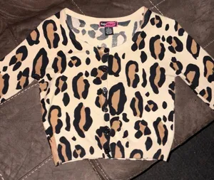 Cardigan Tan Size M thumbnail 1