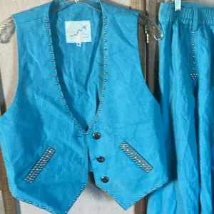 FINAL MARKDOWN Spencer creations western style skirt and vest set medium thumbnail 6