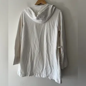 Aerie Y2K Old Logo White‎ Hooded Bath Robe thumbnail 2