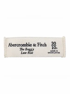 Abercrombie & Fitch The Baggy Low Rise Pants Jeans Taupe Size 30 / 10R thumbnail 3