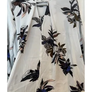 Free People Floral Mini Swing Dress Tunic White Feminine‎ Lace Party Hi-Lo Small thumbnail 9