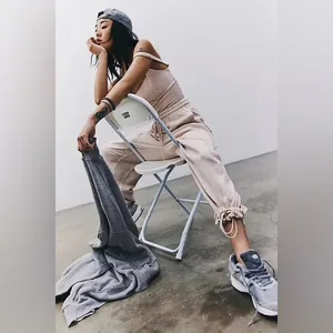 FREE PEOPLE Movement Inbound Onesie - Cashmere $128 thumbnail 4