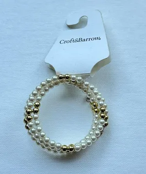 Croft & Barrow Fashion Statement Beaded Wrap Jewelry Bracelet New in Package thumbnail 4
