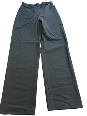 Lauren Ralph Lauren Womens 4 Olive Green Worsted Wool Wide Leg Trouser Pants EUC thumbnail 6