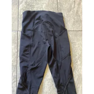 Lululemon Pants Womens 4 Black High Rise Side Pocket Reflective Running Leggings thumbnail 3